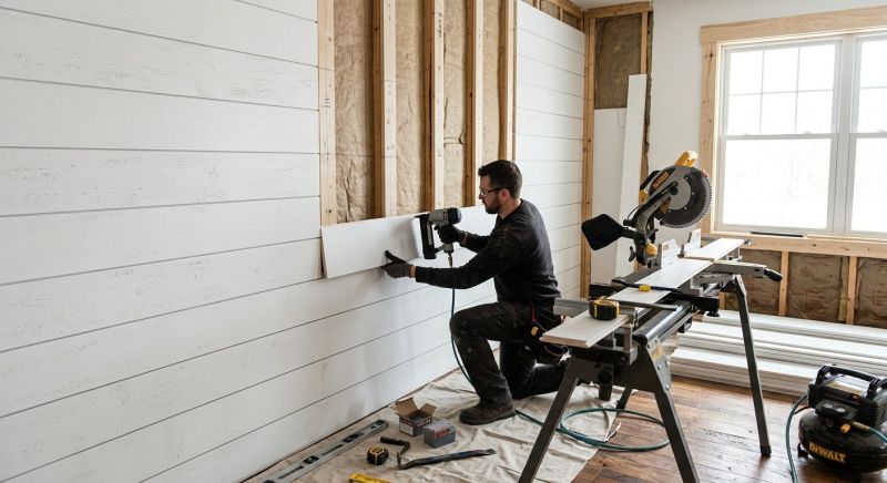 Chair Rail Installation in Kansas City, KS